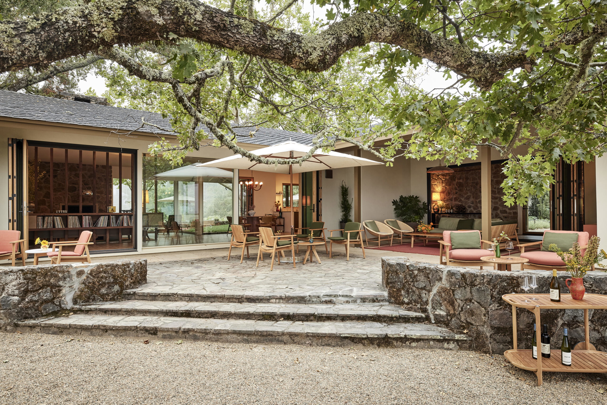 Stony Hill Vineyard winery in Napa, United States