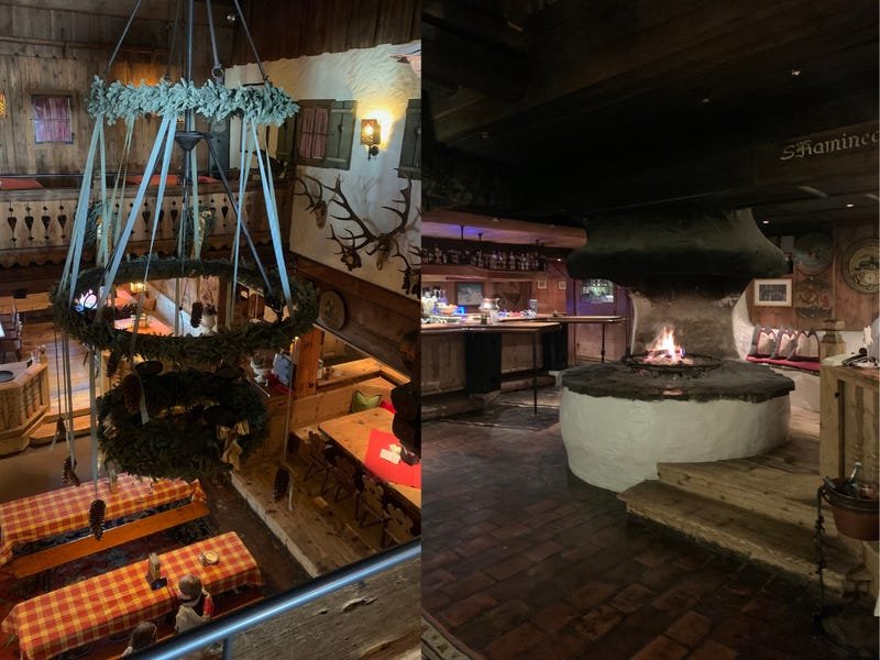 Hospiz Alm restaurant in Sankt Anton am Arlberg, Austria