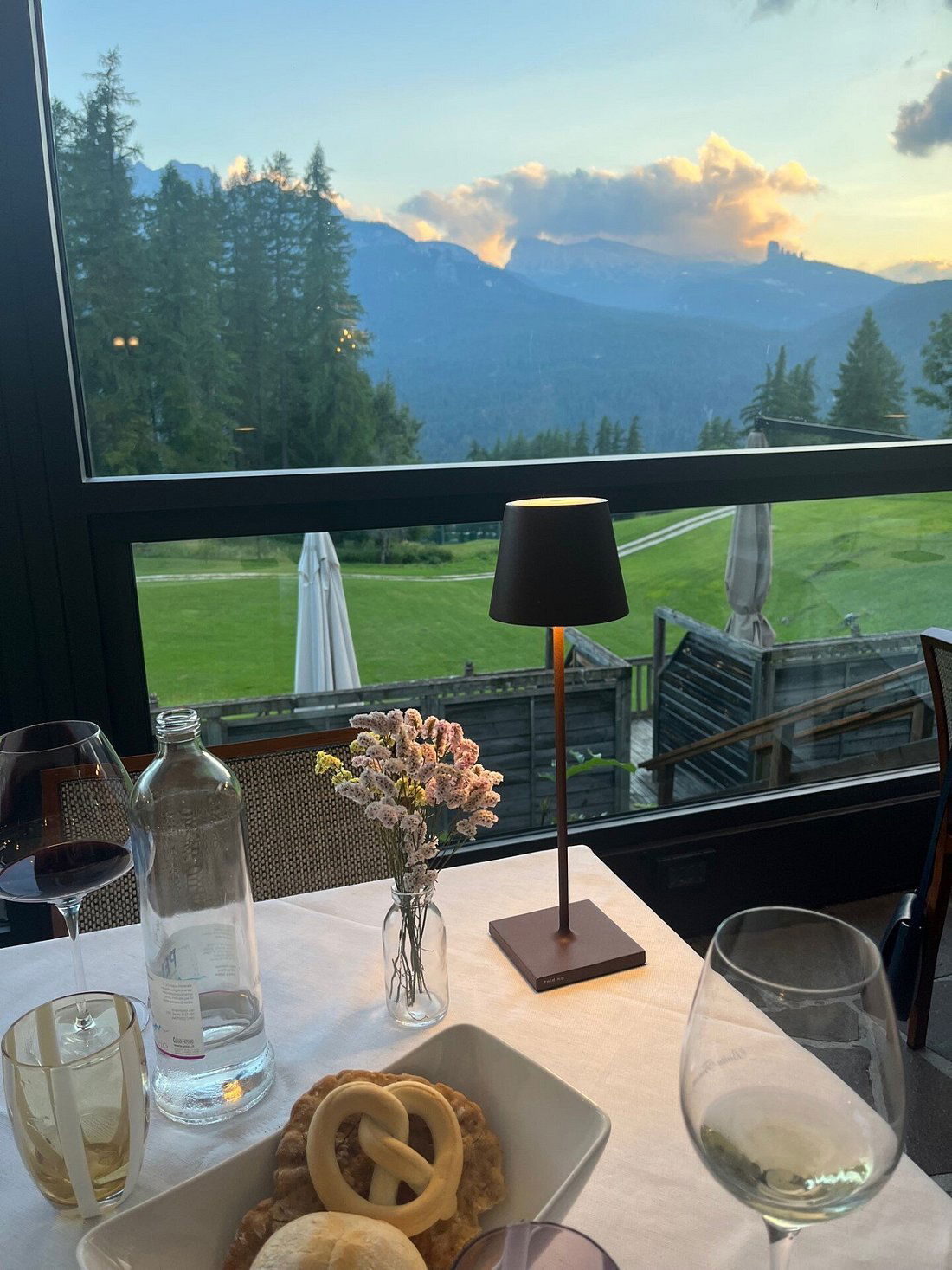 Baita Fraina restaurant in Cortina d'Ampezzo, Italy