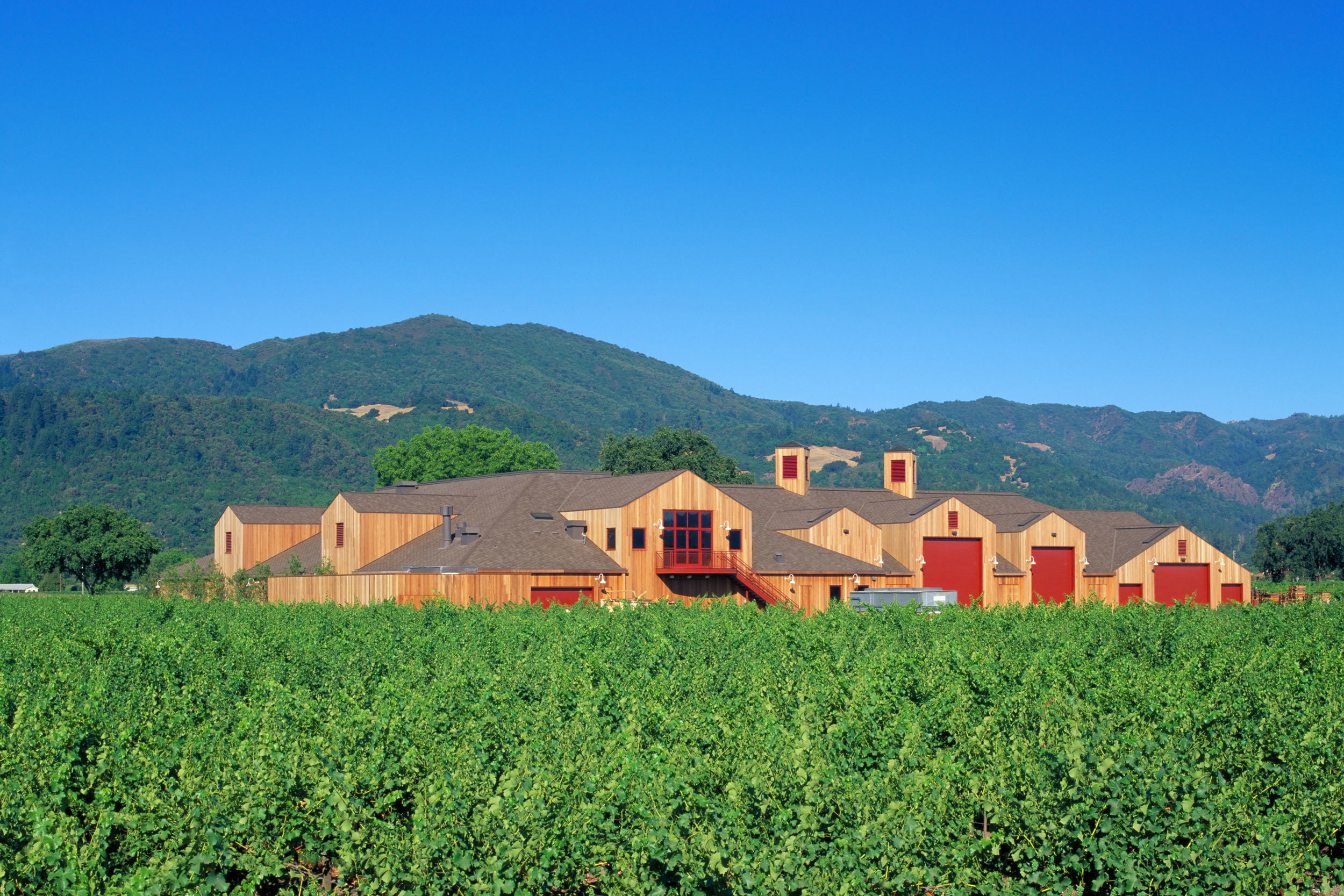 Cakebread Cellars winery in Rutherford, United States