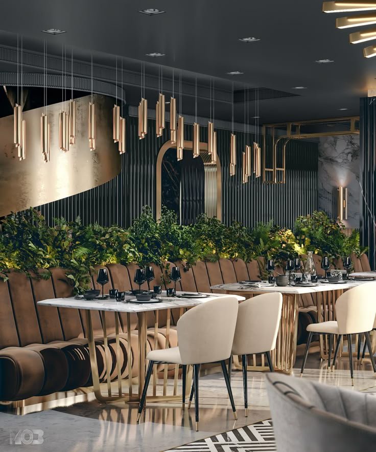 La Luce restaurant in Warsaw, Poland