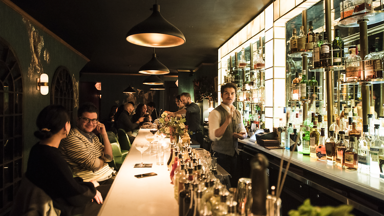 Barely Disfigured, Bar in New York City