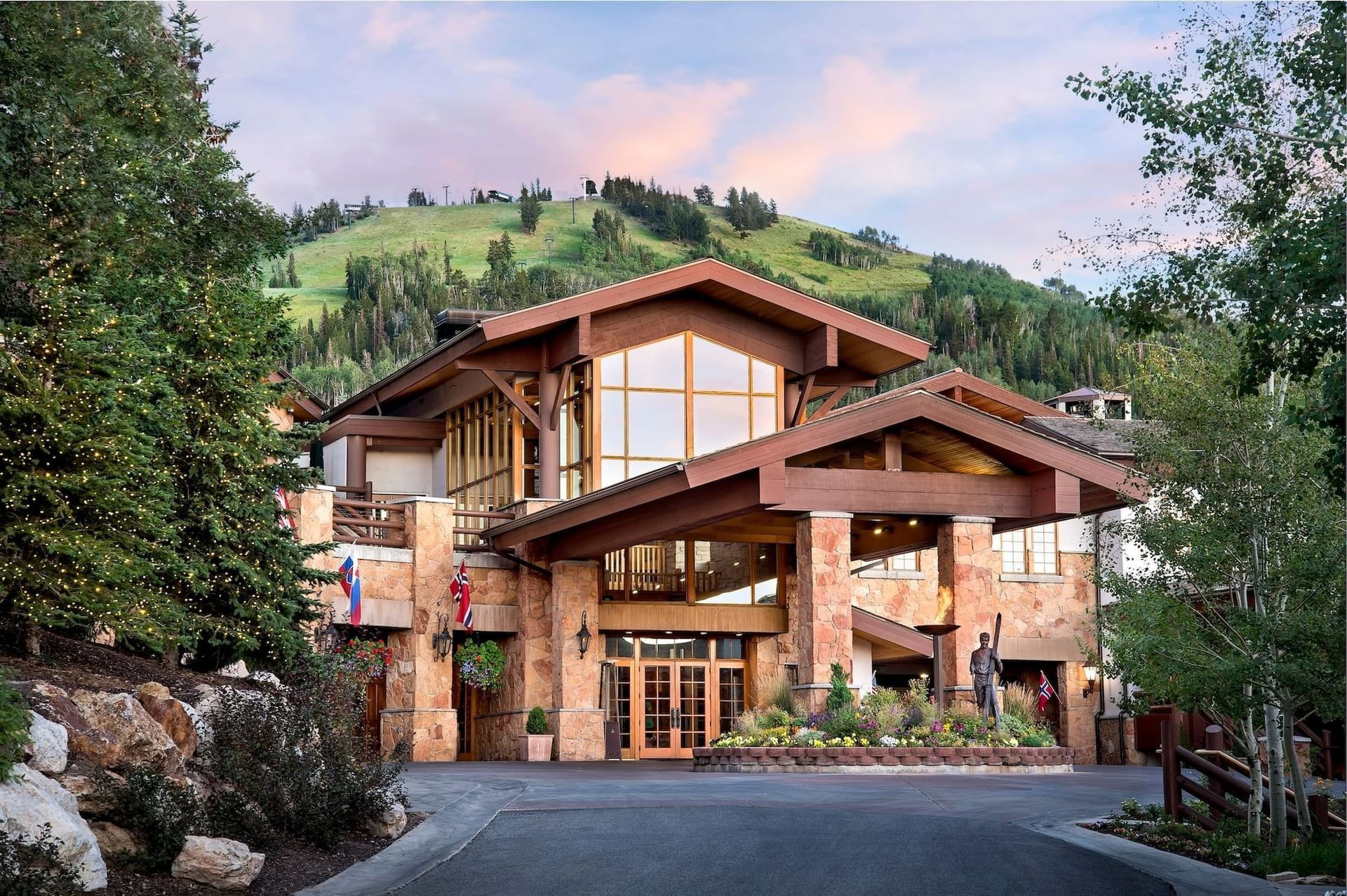 Stein Eriksen Lodge hotel in Park City, United States