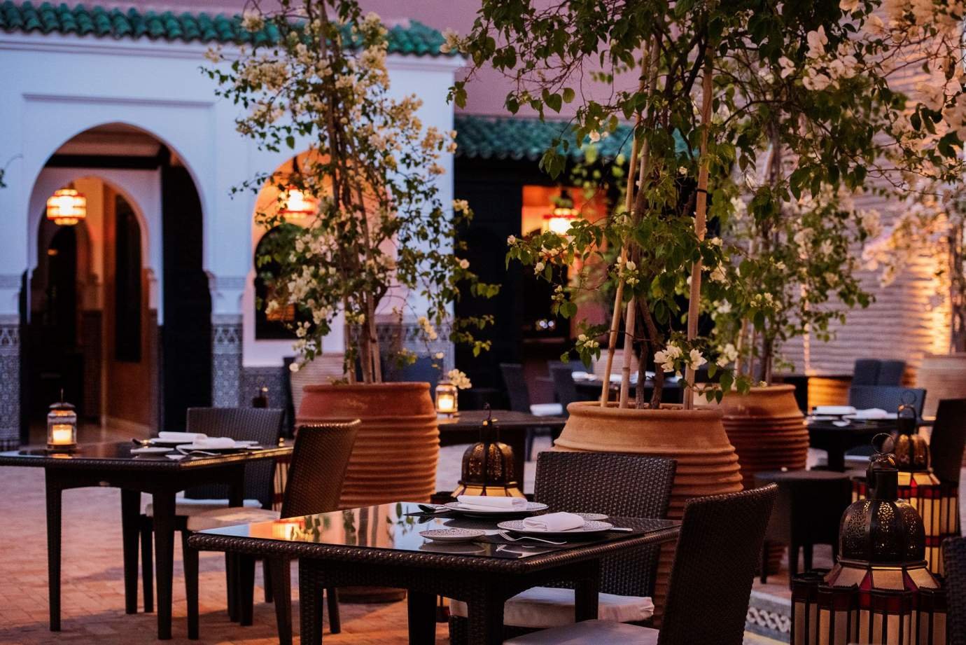 Le Marocain - La Mamounia restaurant in Marrakesh