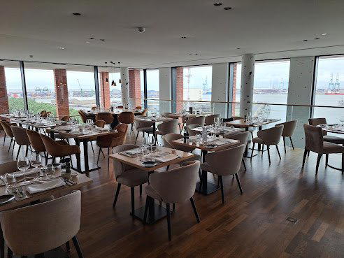 Njord restaurant in Zeebrugge, Belgium