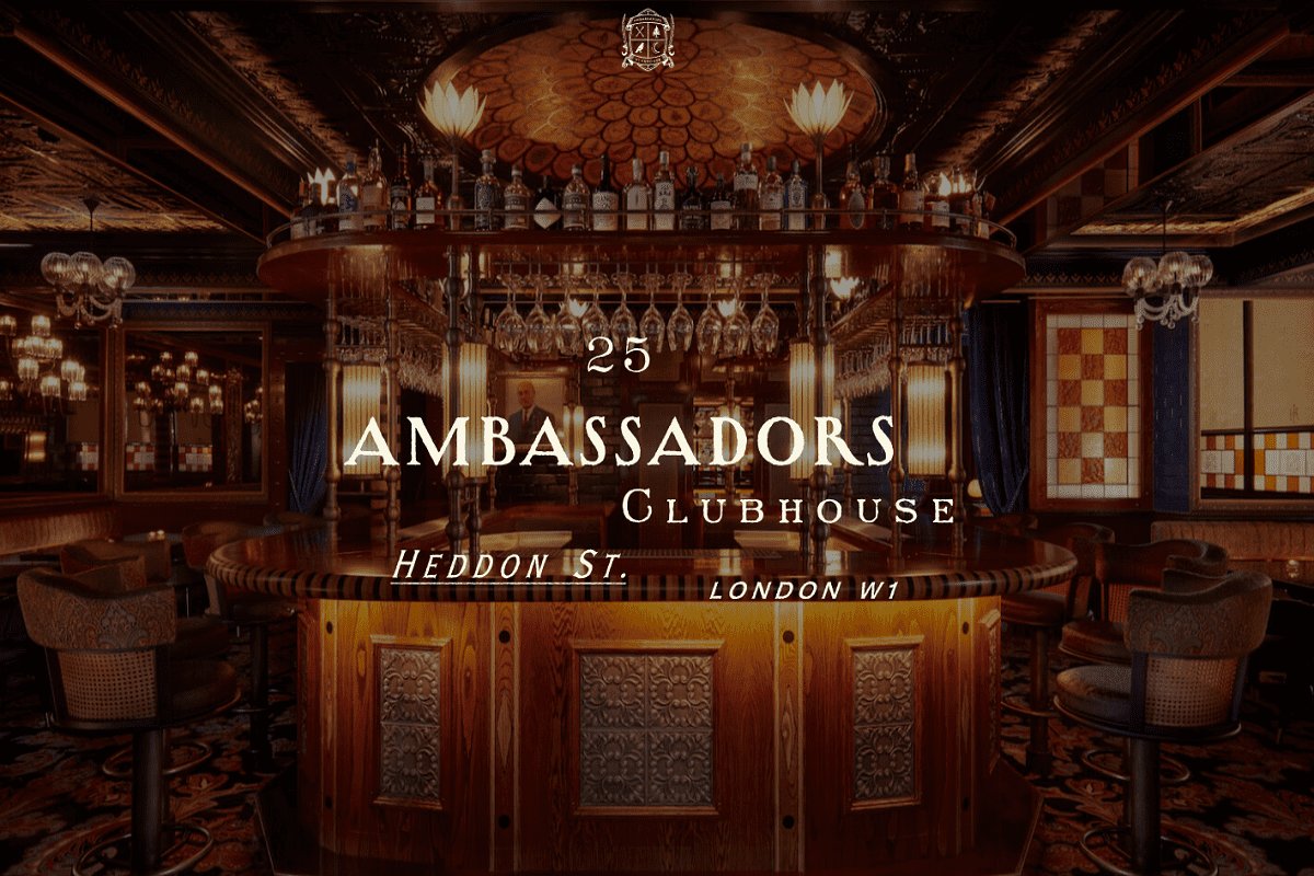 Ambassadors Clubhouse restaurant in London, United Kingdom