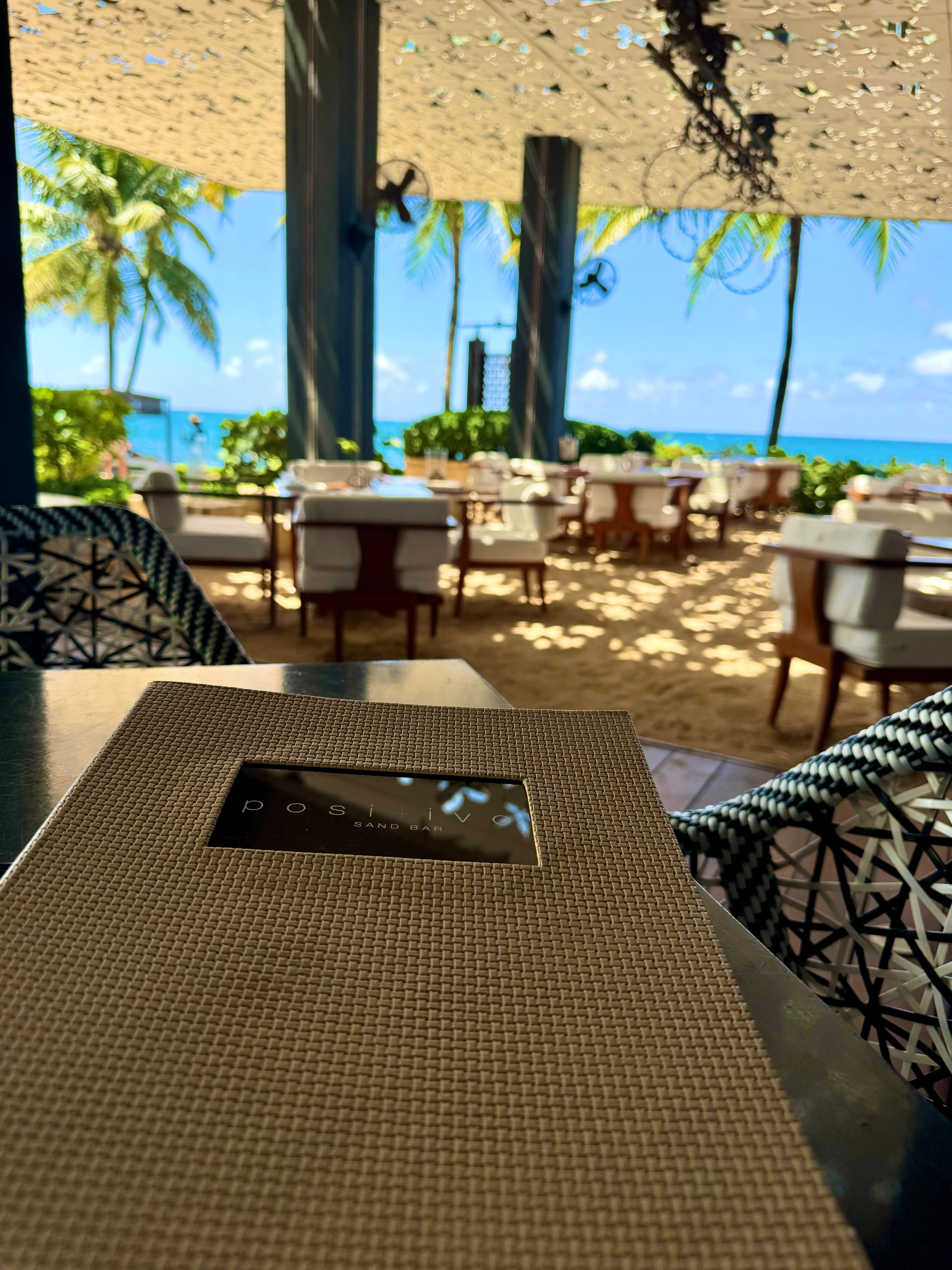 Positivo Sand Bar restaurant in Puerto Rico, Puerto Rico