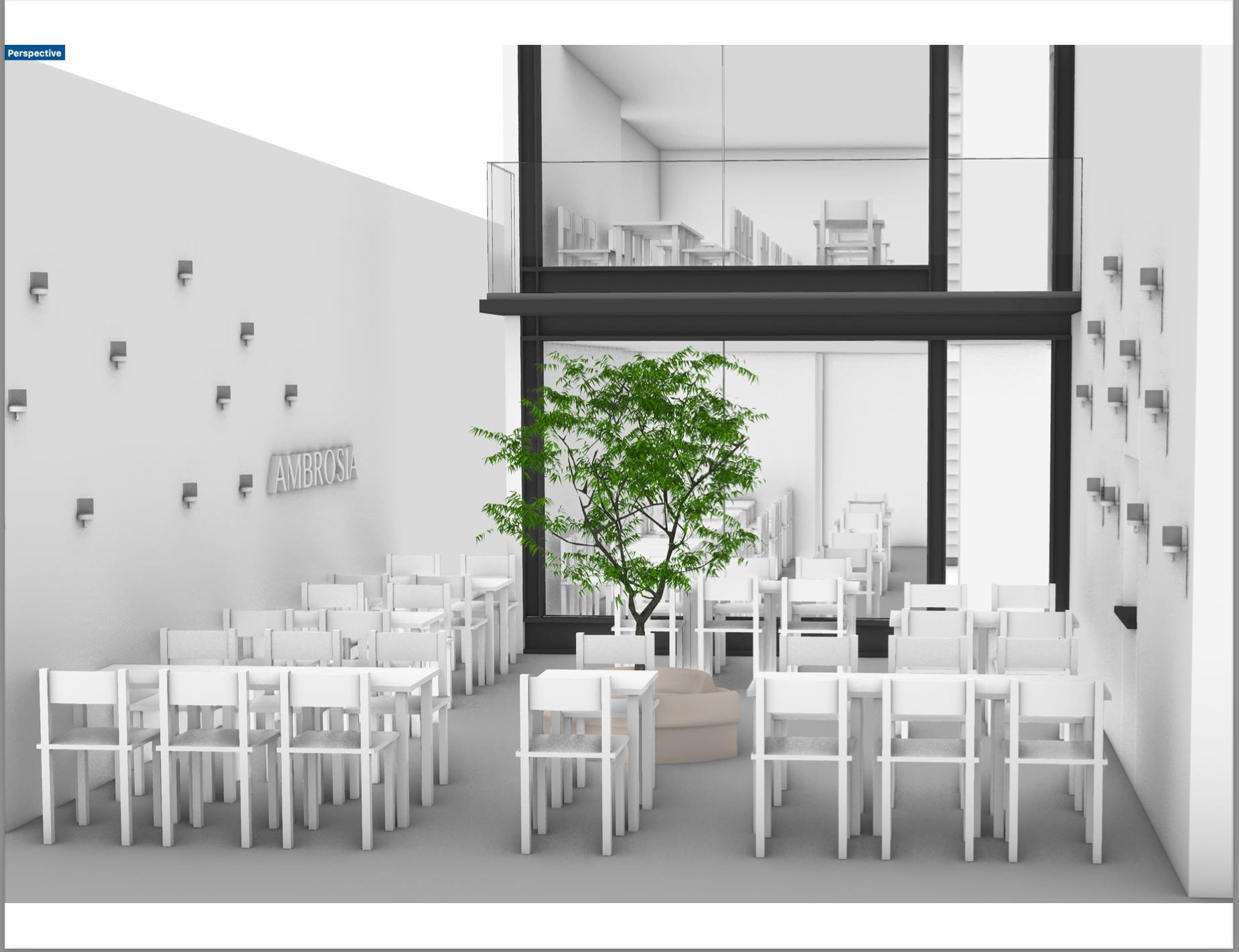 Ambrosia restaurant in Santiago, Chile