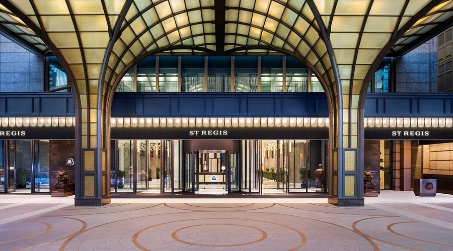 The St. Regis Shanghai Jingan hotel in Shanghai, China