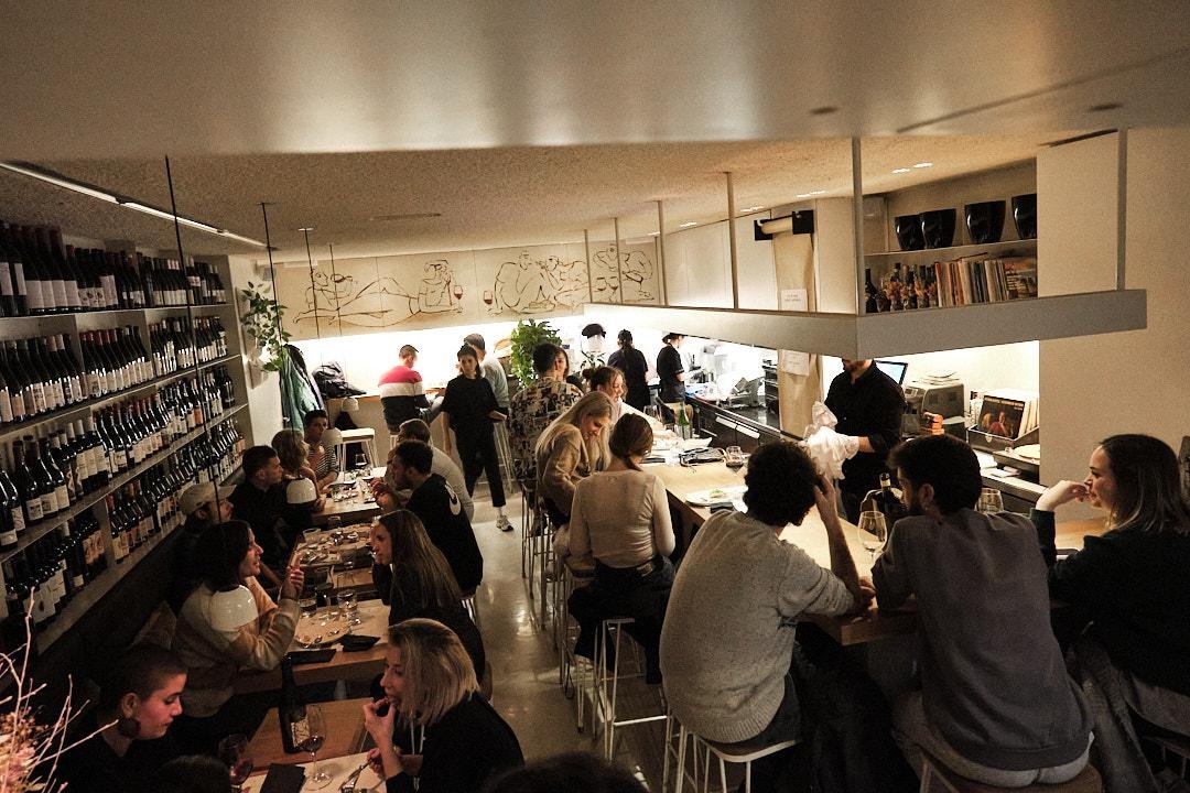 Glug restaurant in Barcelona, Spain
