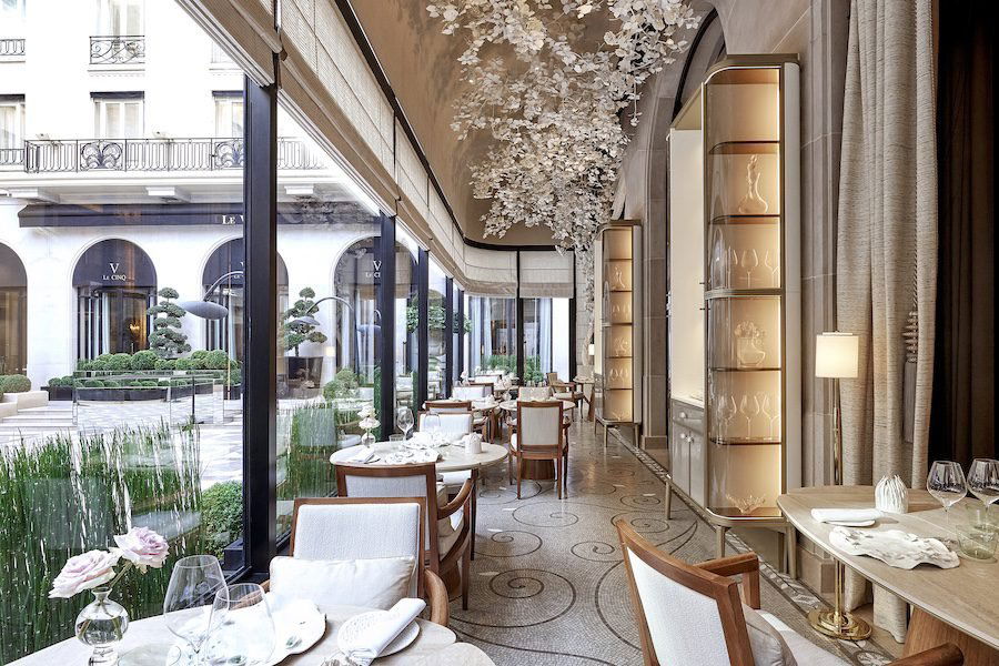 L'Orangerie restaurant in Paris, France
