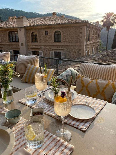 Ca Ses Sauerschell's restaurant in Deià, Spain