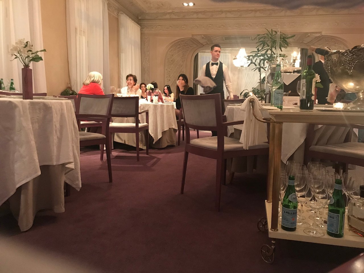 Palkin restaurant in St. Petersburg, Russia