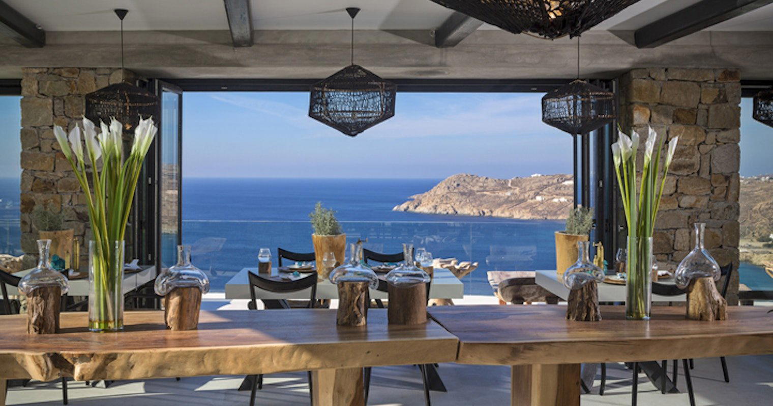 Pavilion Restaurant, Mykonos, Greece