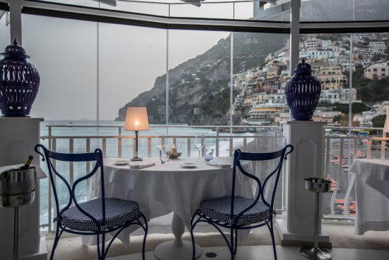 Rada Rooftop restaurant in Positano, Italy