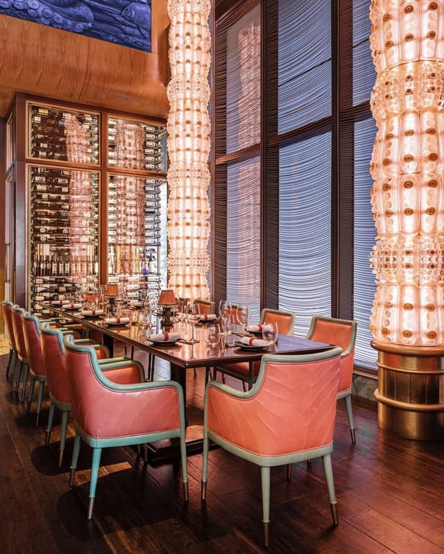 Sexy Fish restaurant in Dubai, United Arab Emirates