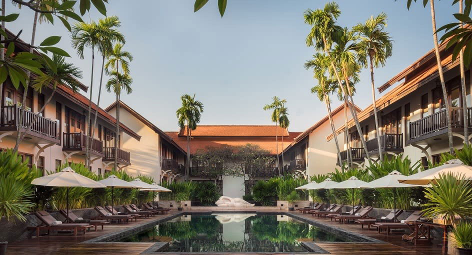 Anantara Angkor Resort hotel in Siem Reap, Cambodia