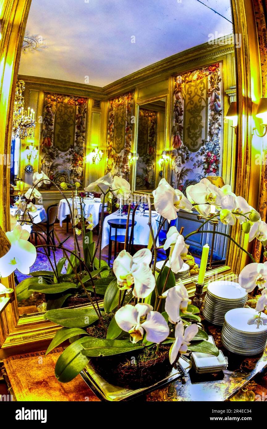 L'Ambroisie restaurant in Paris, France
