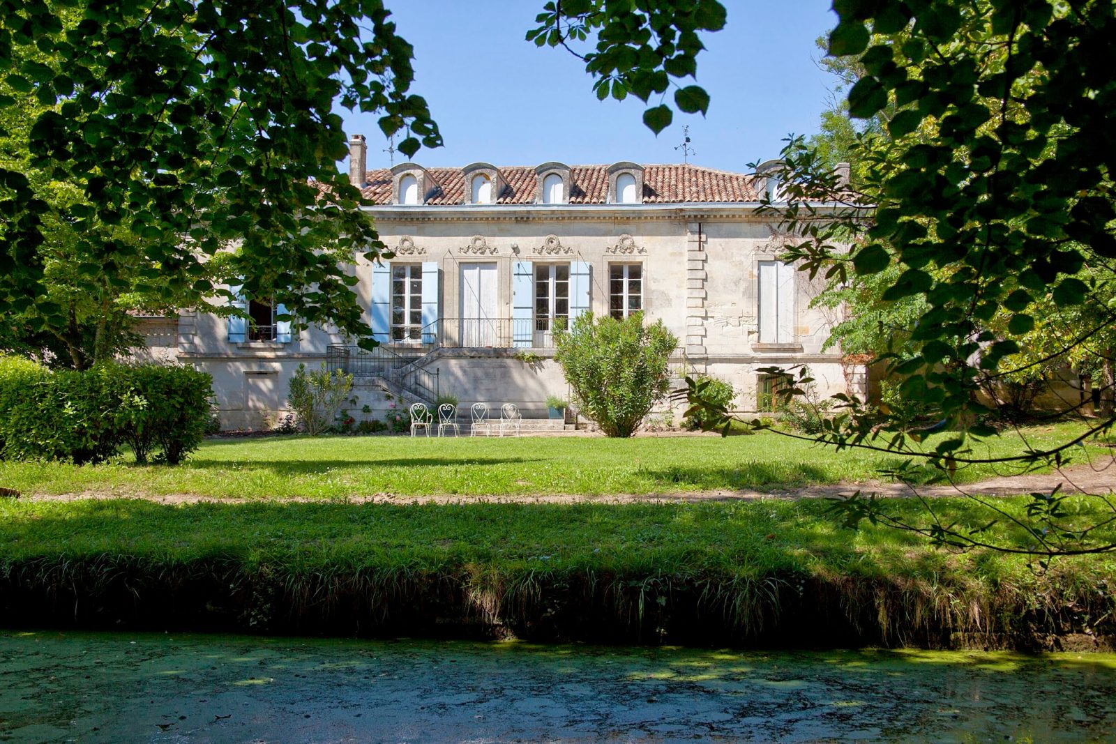 Château Coutet winery in Saint-Emilion, France