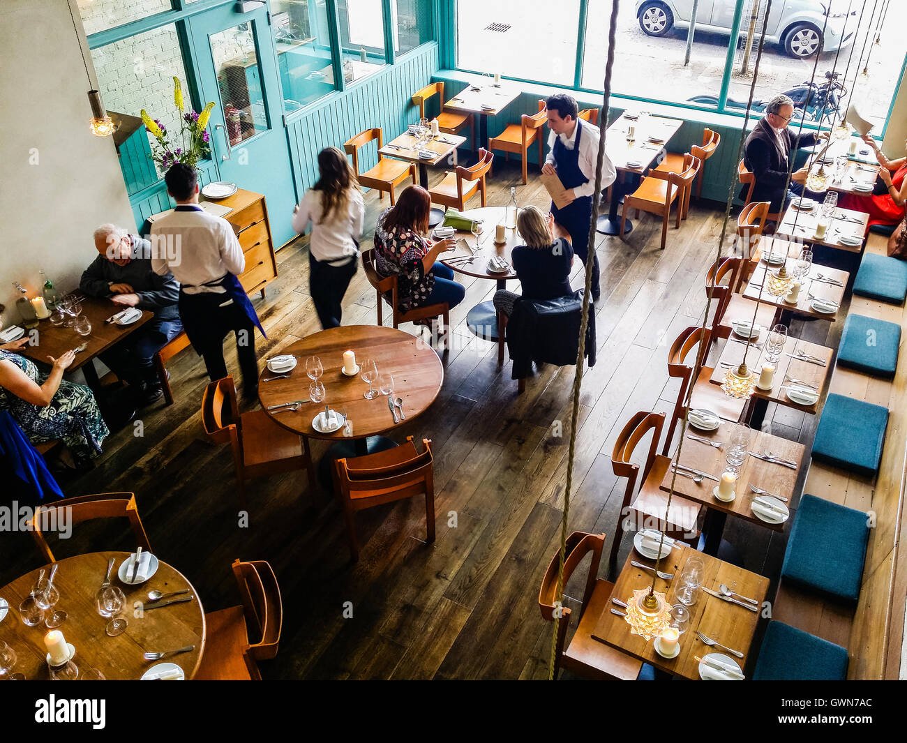 OX restaurant in Belfast