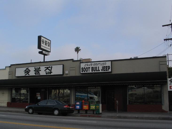 Soot Bull Jeep restaurant in Los Angeles