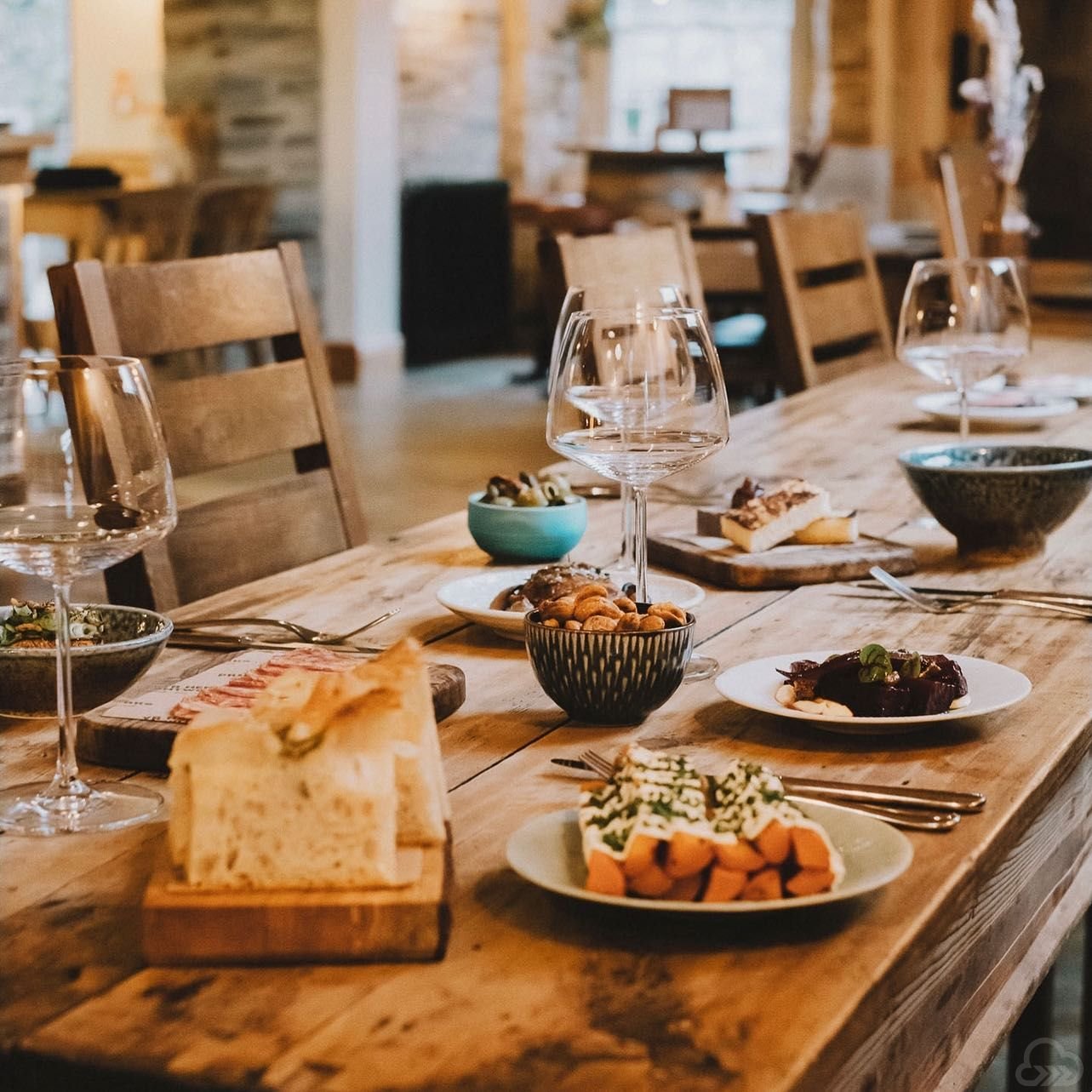 Yr Hen Printworks restaurant in Cardigan, United Kingdom