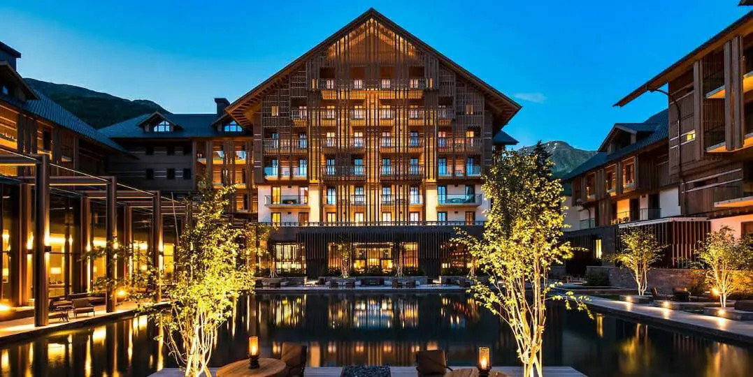 The Chedi Andermatt hotel in Andermatt, Switzerland
