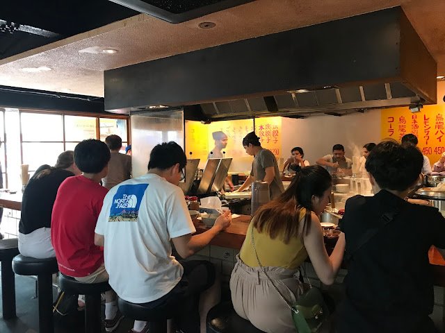 Gyoza Lou restaurant in Tokyo, Japan