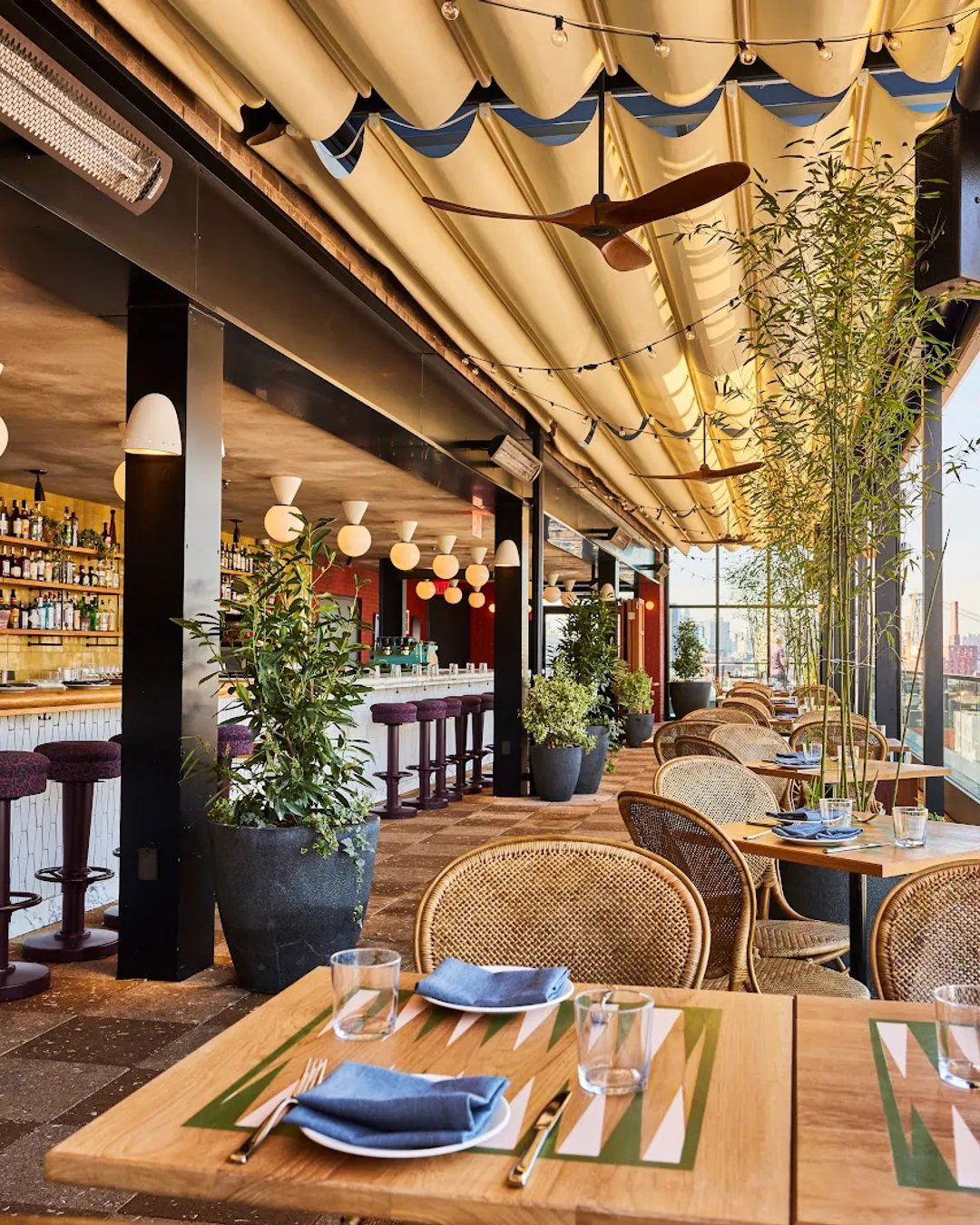 Laser Wolf restaurant in New York City, United States