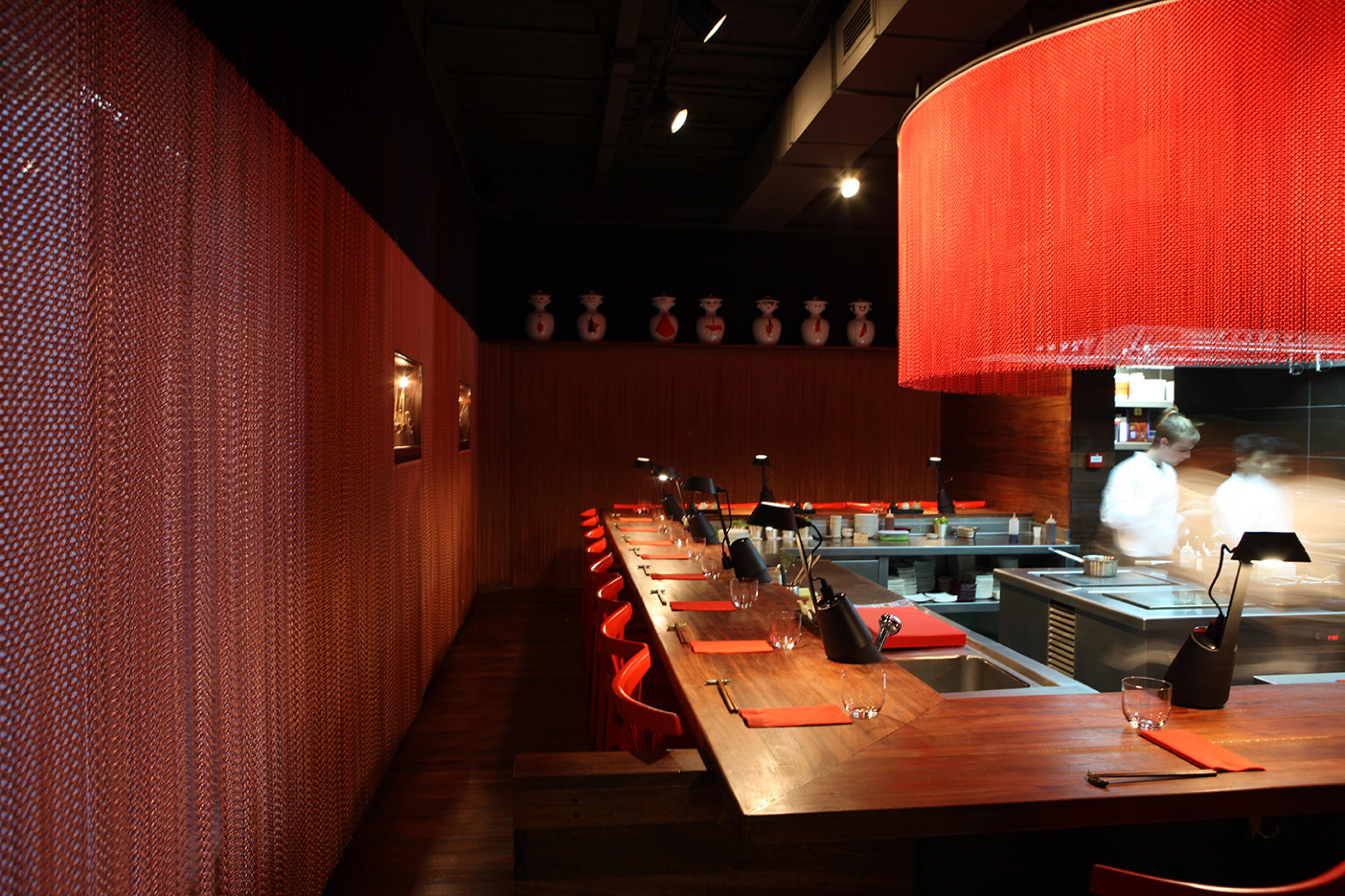 Dos Palilos restaurant in Barcelona, Spain