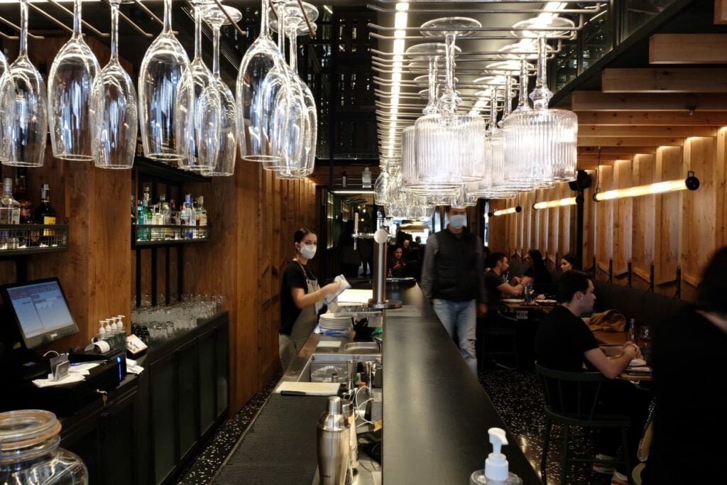 Granja Elena restaurant in Barcelona, Spain