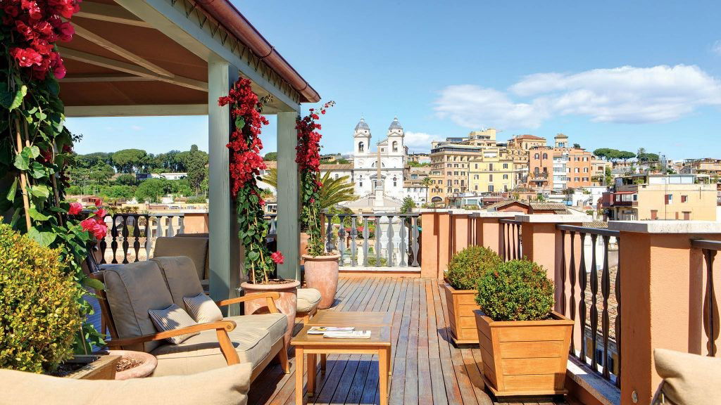 Portrait Roma hotel in Rome, Italy