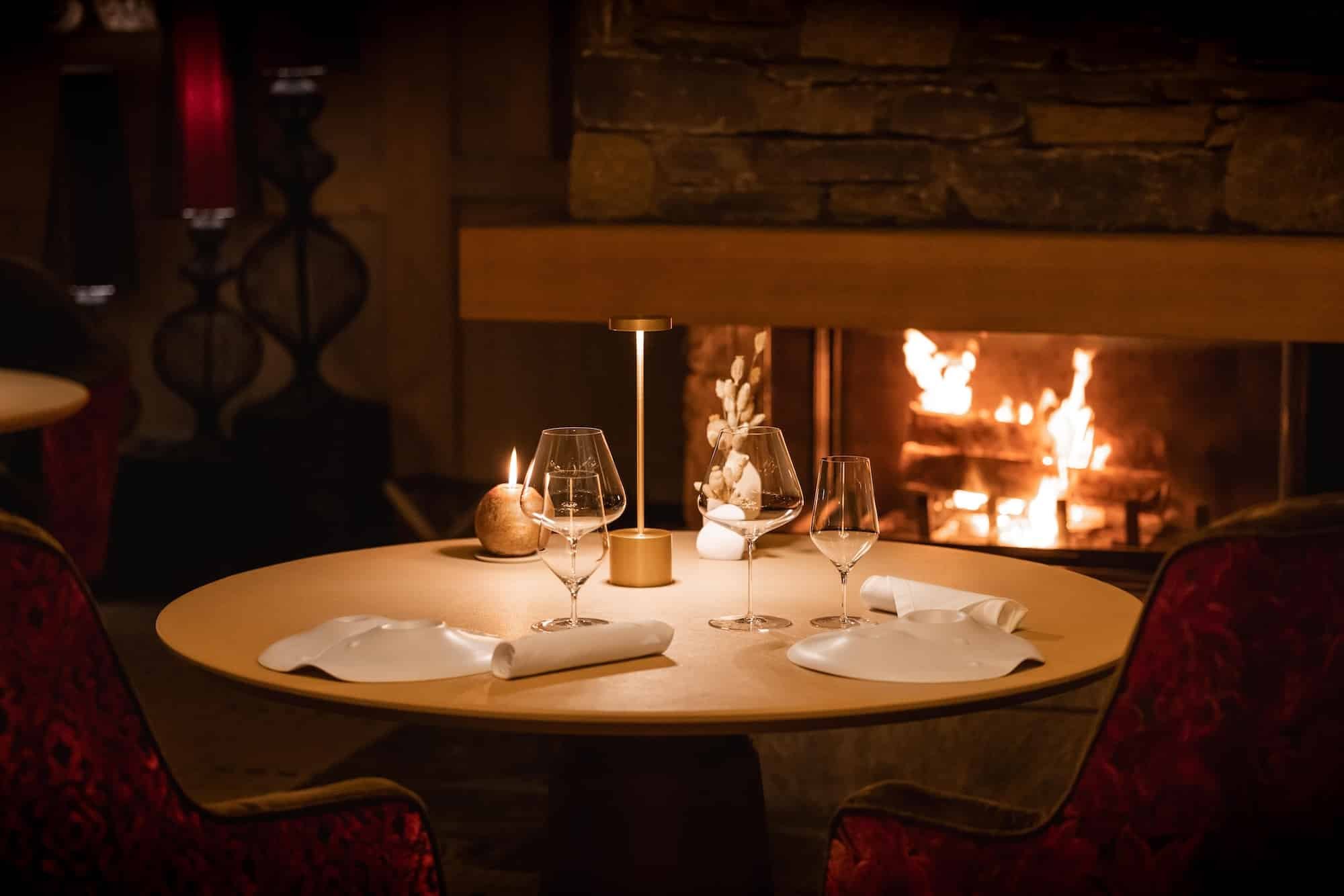 Le Sarkara restaurant in Courchevel, France