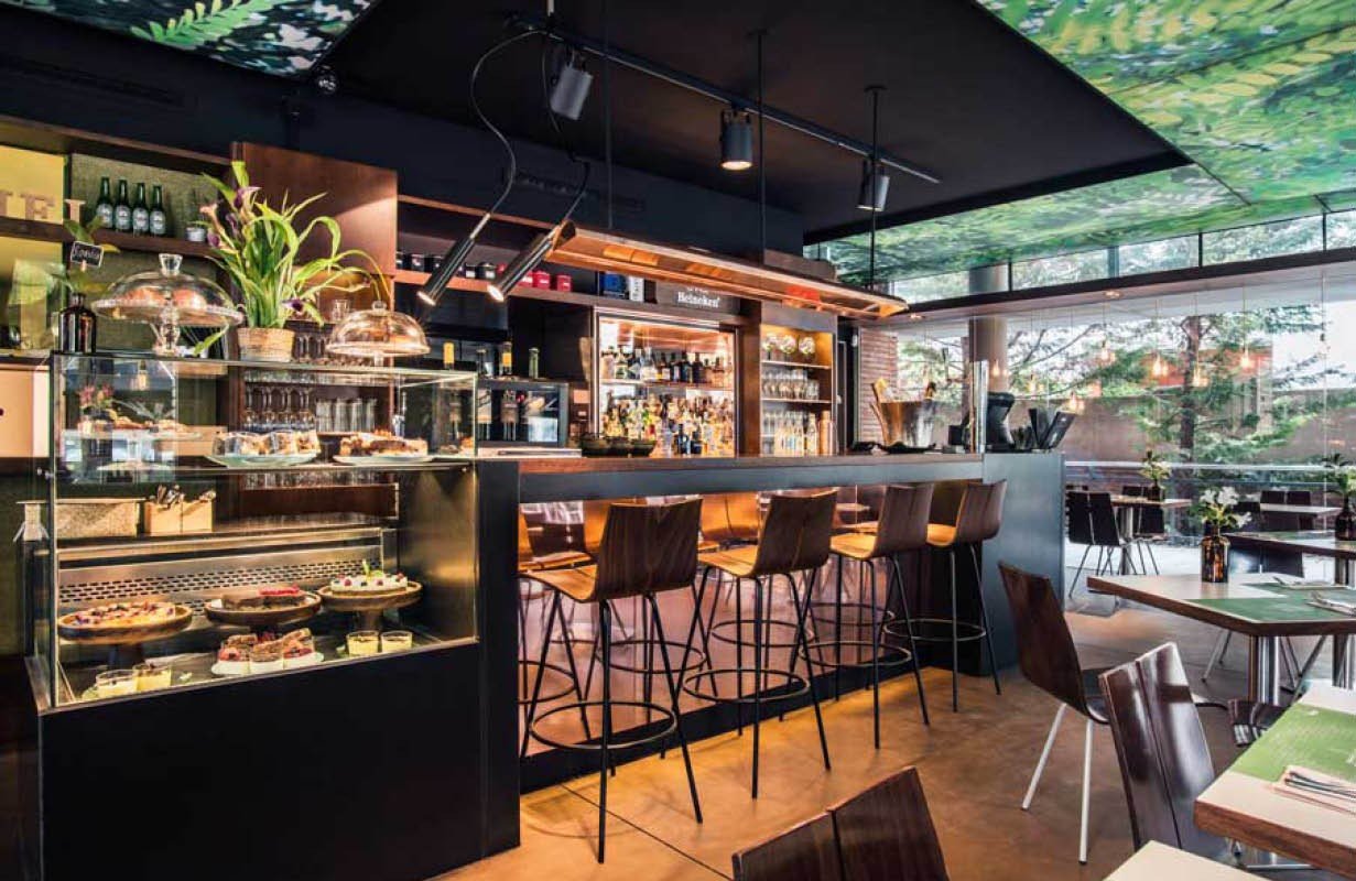 Sense Pressa restaurant in Barcelona, Spain