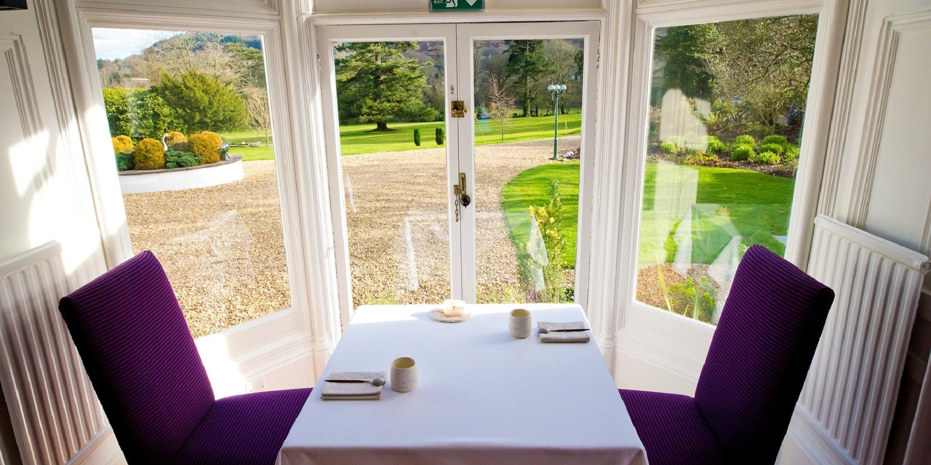 Ynyshir Hall restaurant in Machynlleth, United Kingdom