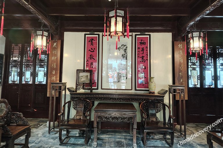 Yu Garden restaurant in Guangzhou, China