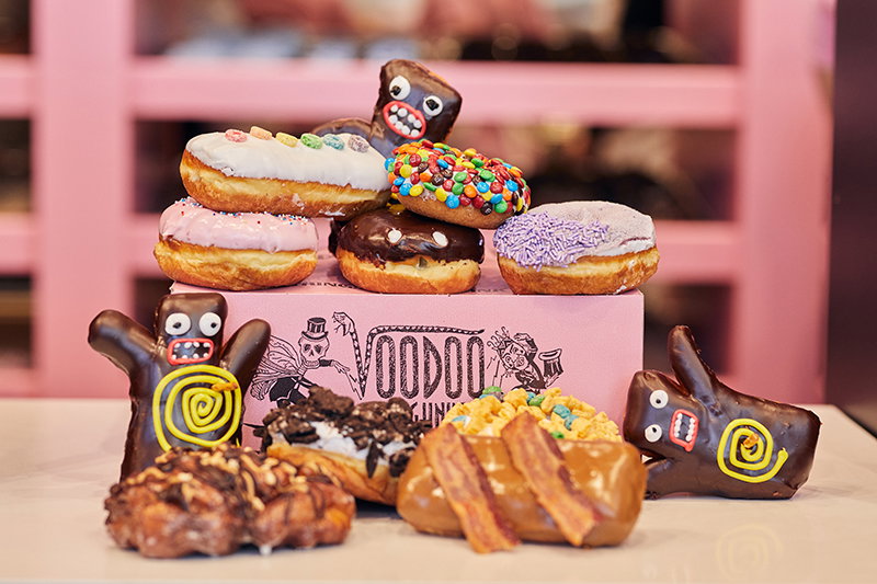 Voodoo Doughnut restaurant in Portland, United States