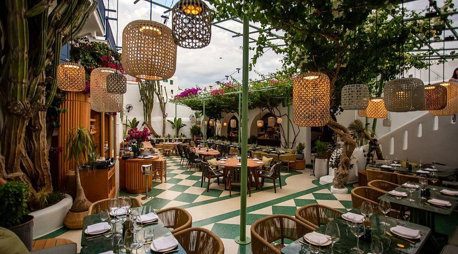 Efisia restaurant in Mykonos, Greece