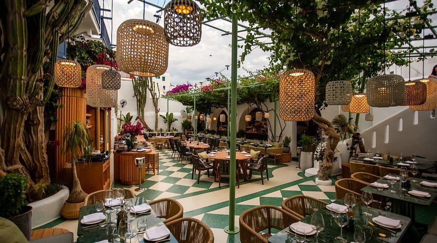 Efisia restaurant in Mykonos, Greece