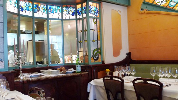 Comme chez Soi restaurant in Brussels, Belgium
