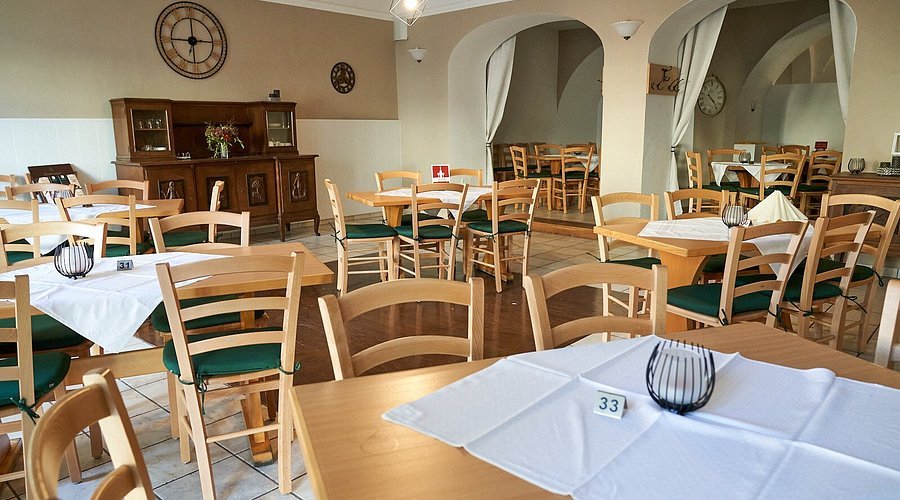 Zur Post restaurant in Saint Vith, Belgium