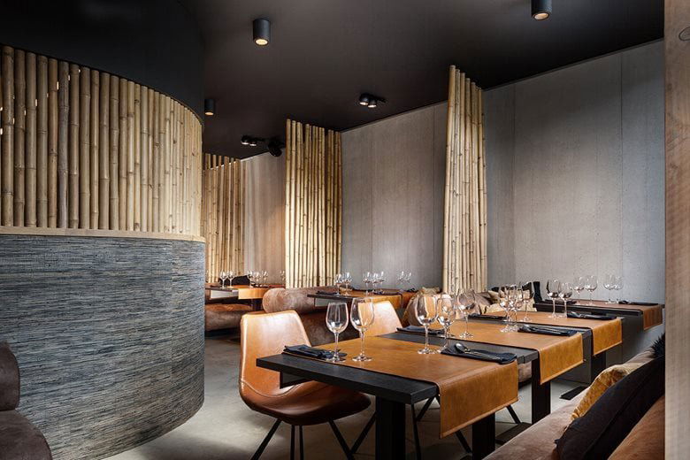 Boo Raan restaurant in Knokke, Belgium