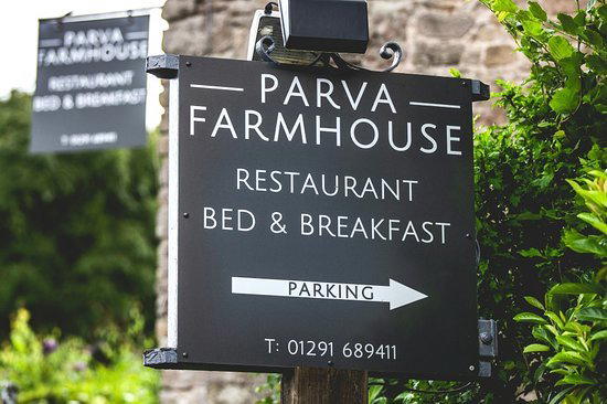 Parva Farmhouse restaurant in Tintern, United Kingdom