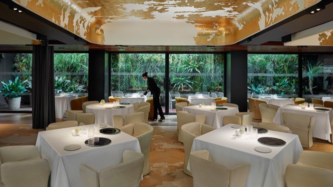 Moments restaurant in Barcelona, Spain