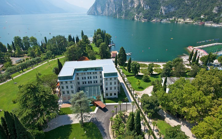 Lido Palace hotel in Riva del Garda, Italy