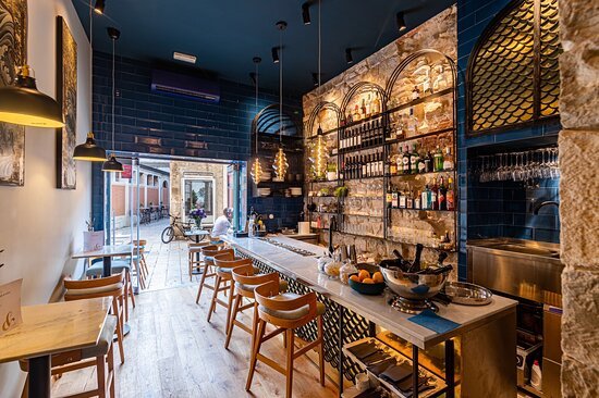 PiNKU fish & wine restaurant in Split, Croatia