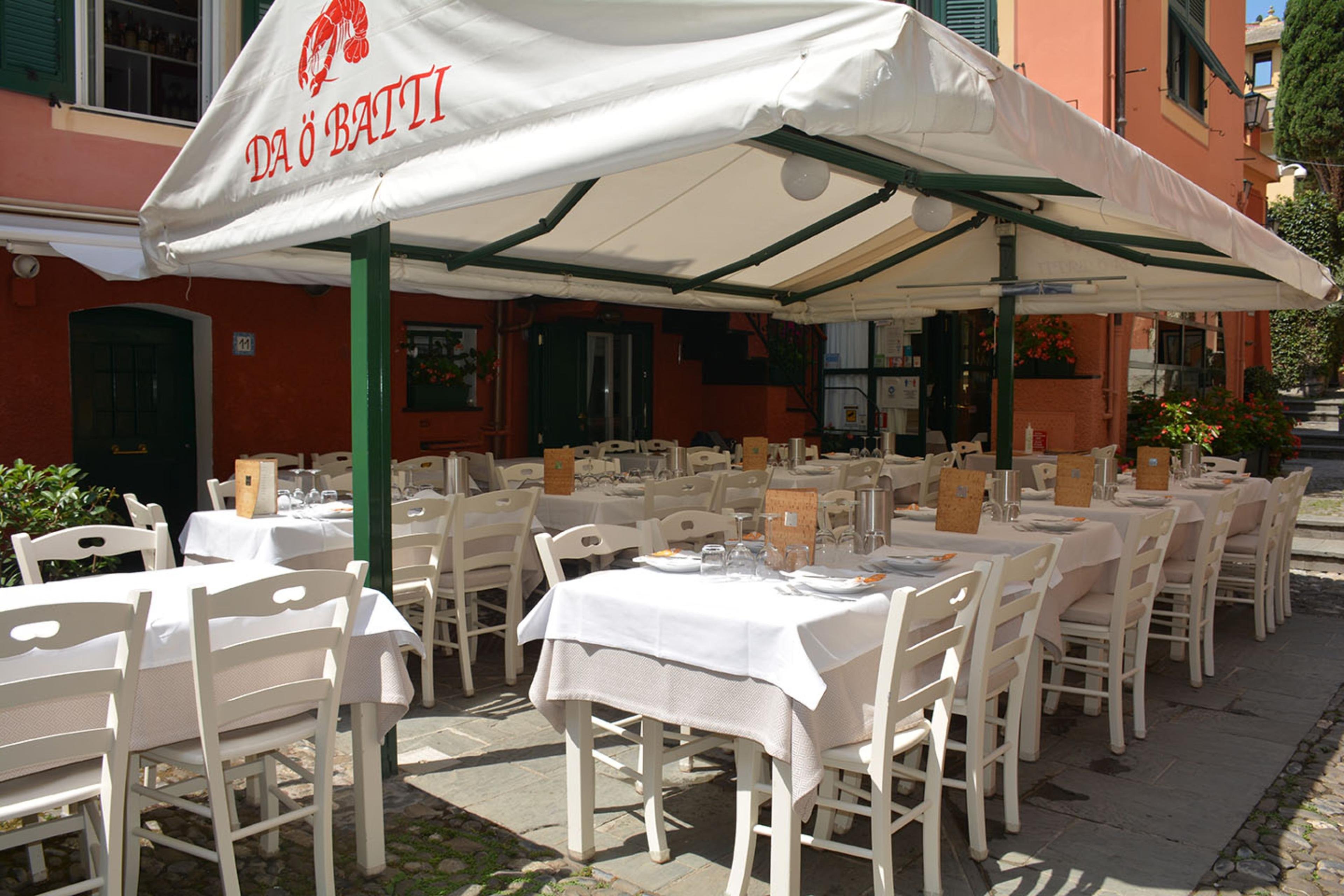 Da O Batti restaurant in Portofino, Italy