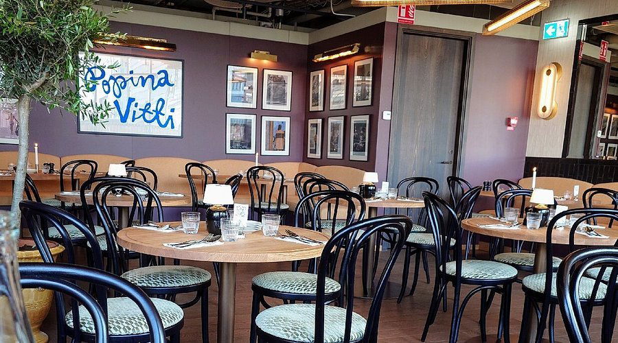 Popina restaurant in Tel Aviv, Israel