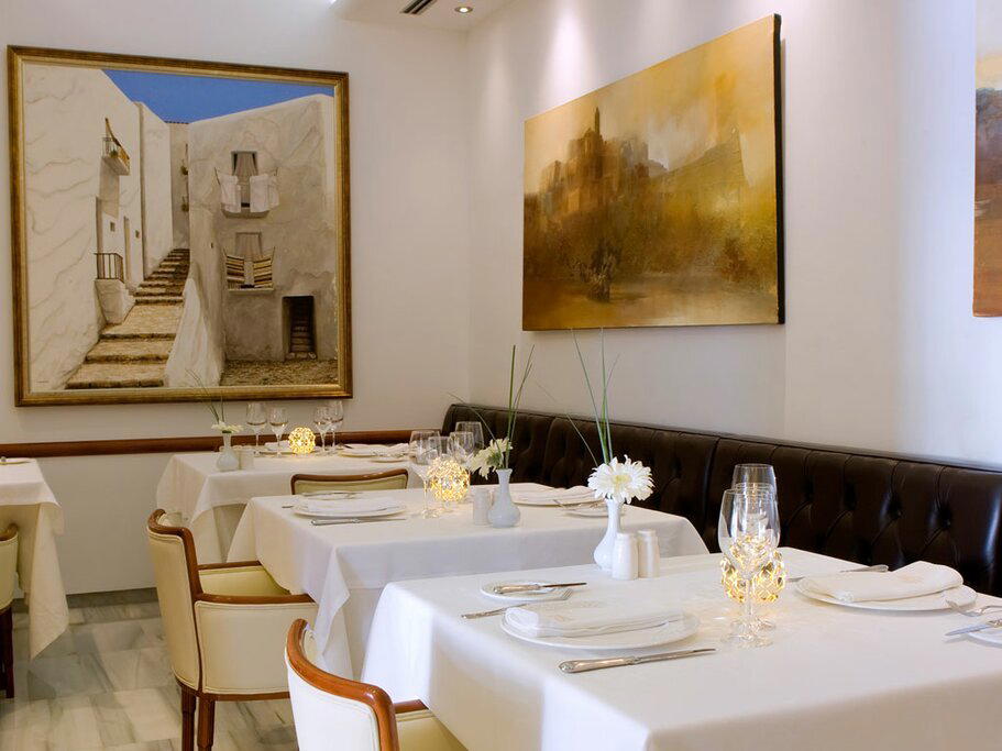Mirador de Dalt Vila restaurant in Ibiza, Spain