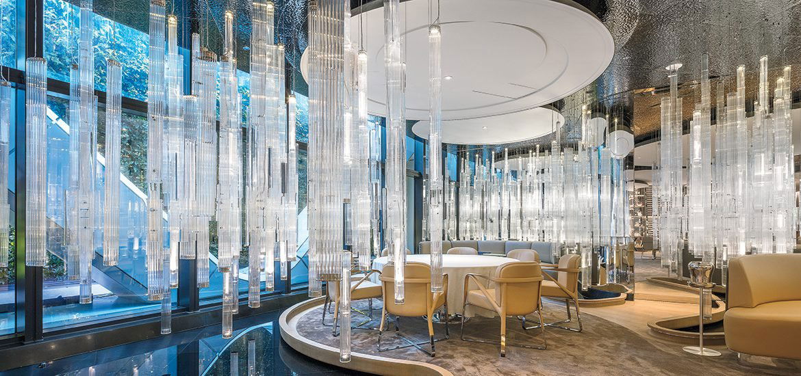 Alain Ducasse at Morpheus restaurant in Macau, China